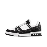 Louis Vuitton Black White Trainer
