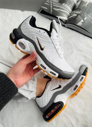 Air Max Plus TN White and Yellow