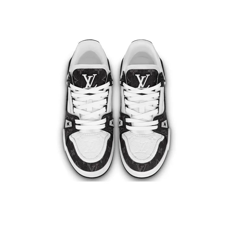 Louis Vuitton Black White Trainer