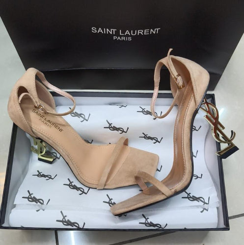 Saint Laurent Beige Opyum Sandals
