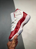 Nike Air Jordan 11 Cherry White Varsity Red Black
