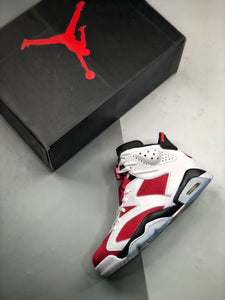 Nike Air Jordan 6 OG Carmine White Black Carmine