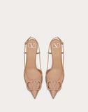Valentino Beige Lace Up Heels