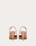 Valentino Beige Lace Up Heels