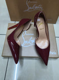 Christian Louboutin Patent Iriza Red Pumps