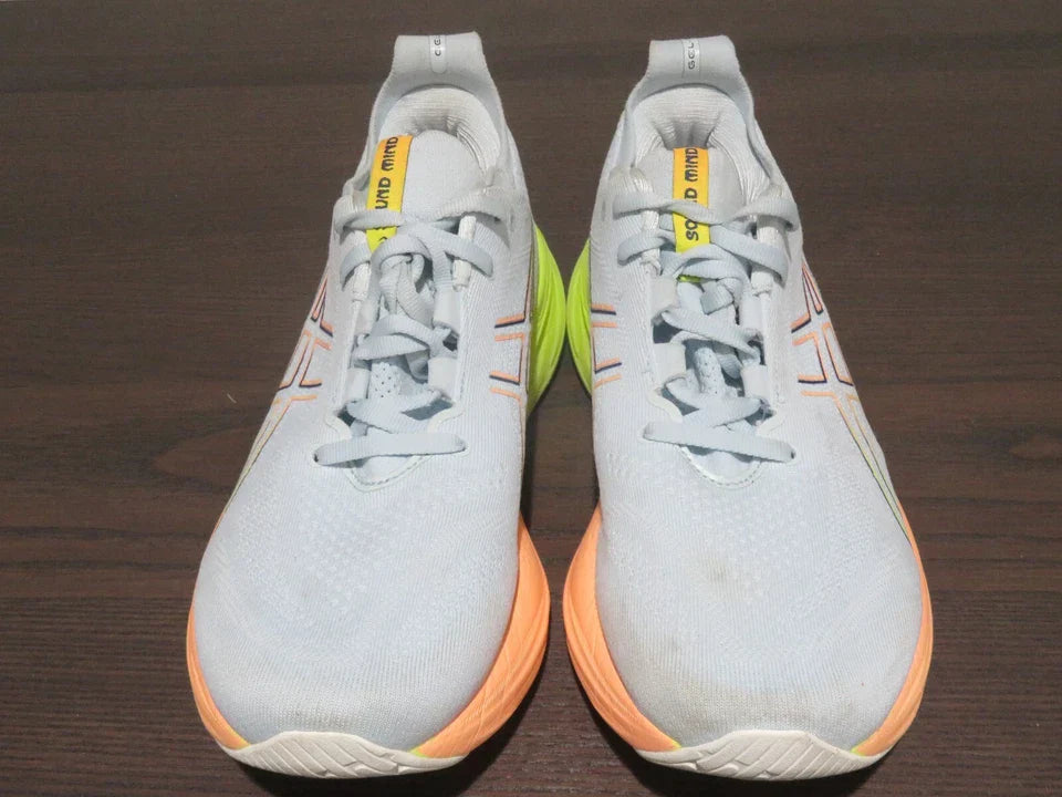 Asics Gel-Nimbus 26 Mens 9 Shoes Gray Running 1011B928 Gym Sneaker Walking